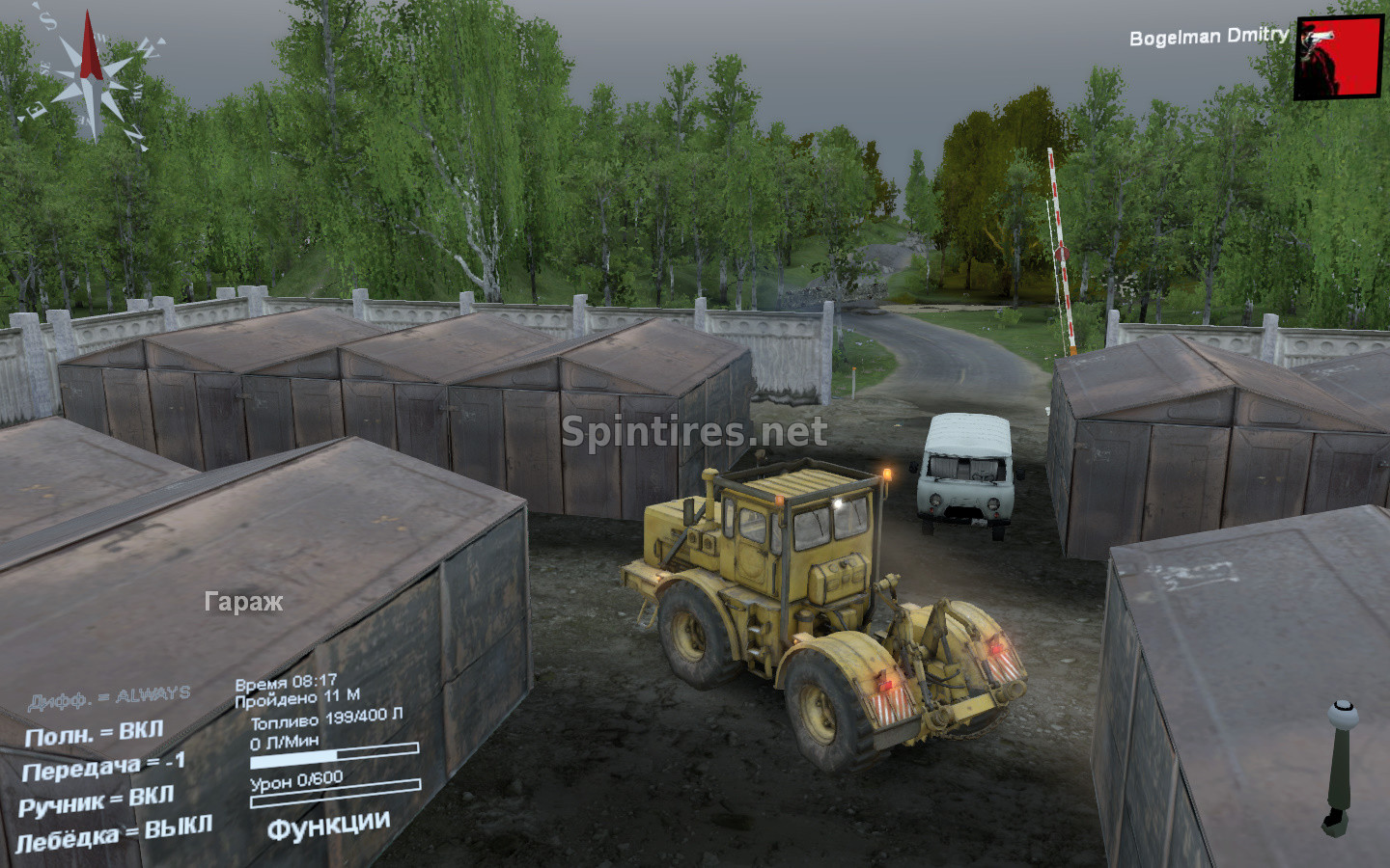 Карта «Заря 2» версия 1.0 для Spintires 03.03.16