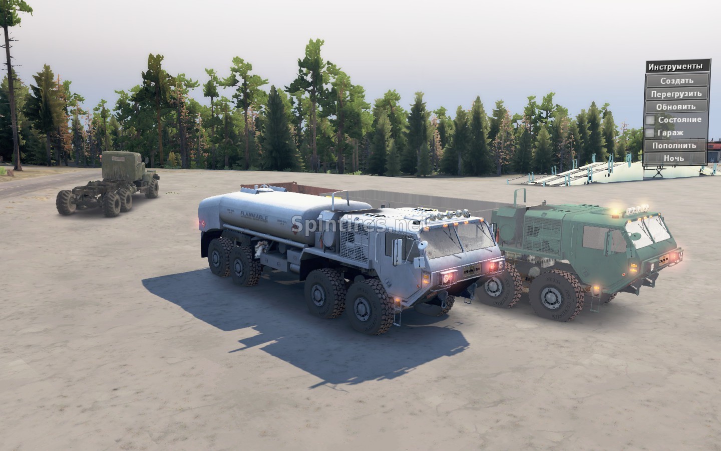 OSHKOSH M977 HEMMT версия 28.08.16 для Spintires 03.03.16