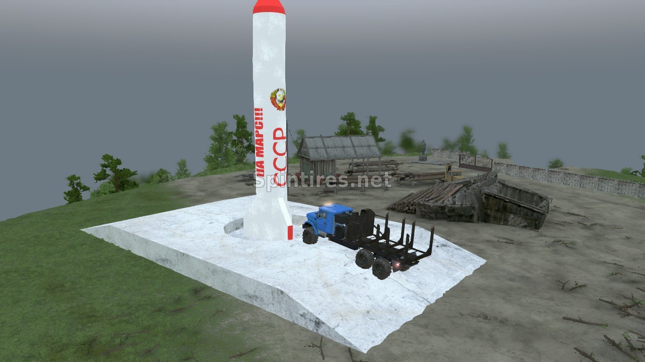 Карта «Побег Космонавтов» версия 1.0 для Spintires 03.03.16