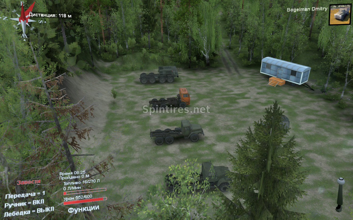 Карта «Капылово» версия 1.0 для Spintires 03.03.16