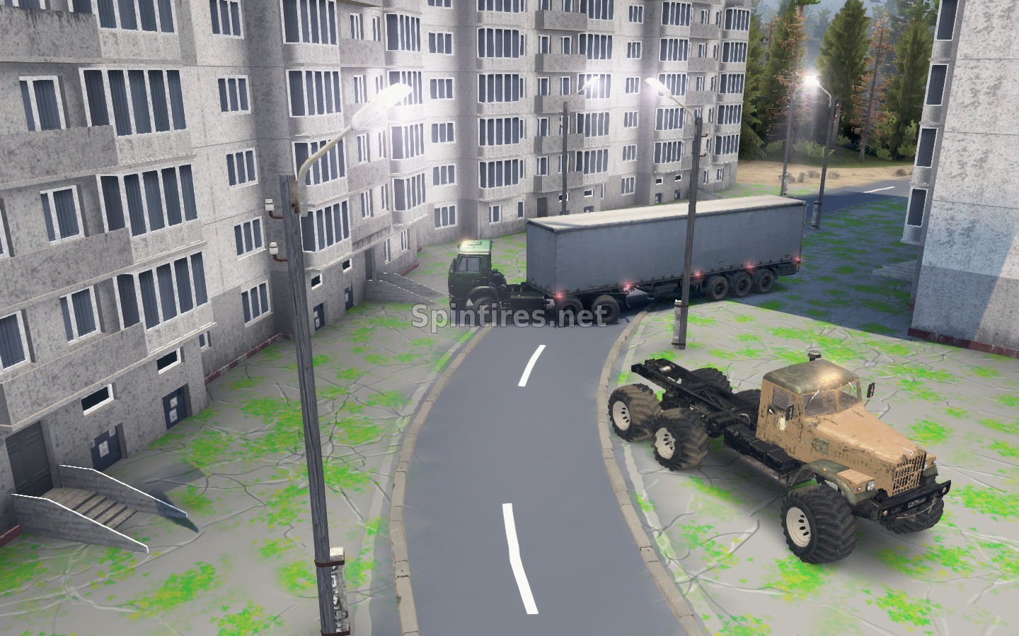 Карта «Орлово» версия 1.1 для Spintires 03.03.16
