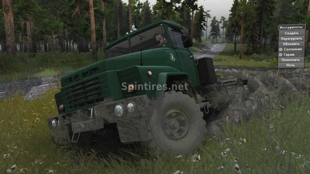 КрАз-260 4x4 версия 23.11.16 для Spintires 03.03.16