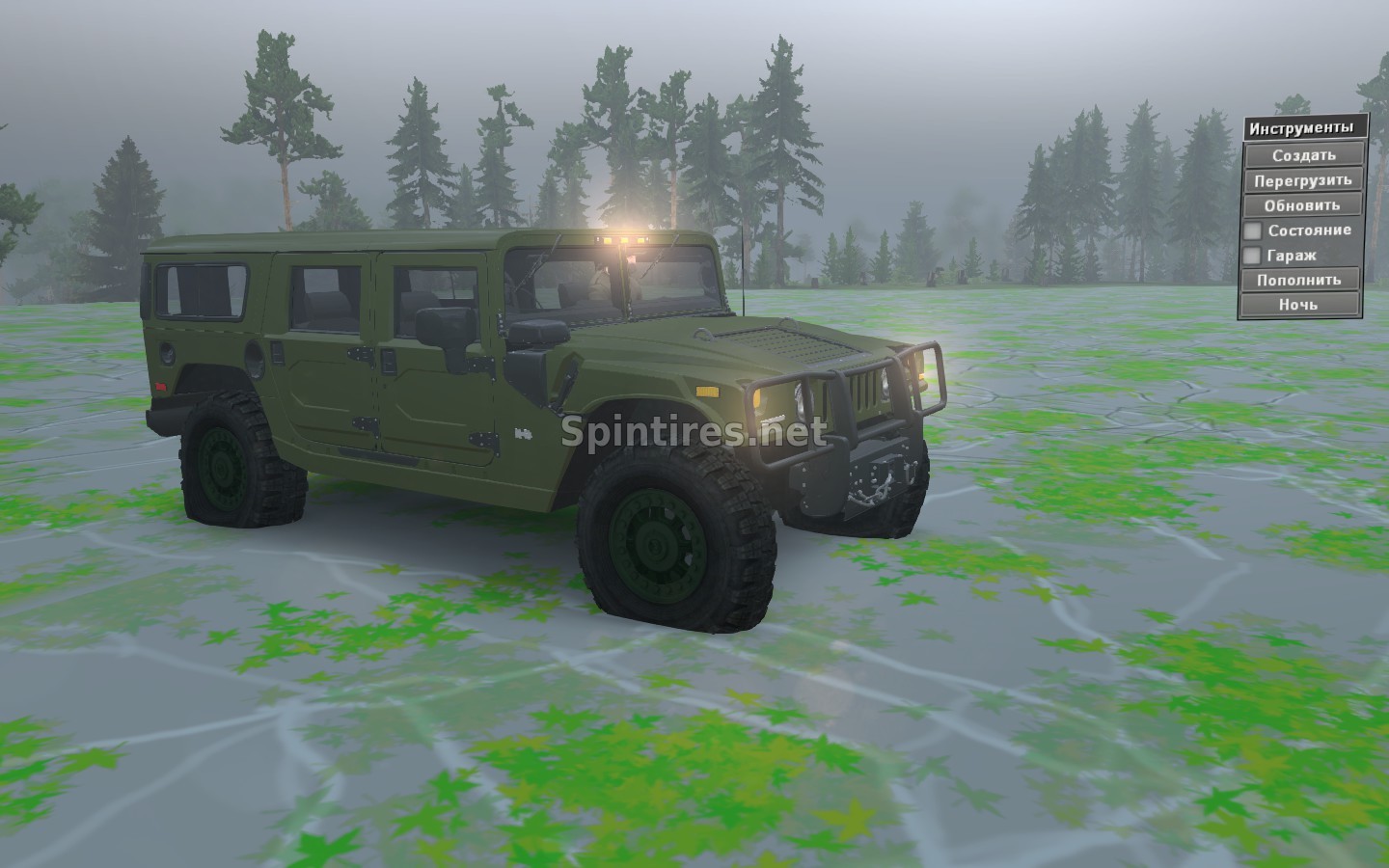 Мод Hummer H1 версия 3 для Spintires 03.03.16