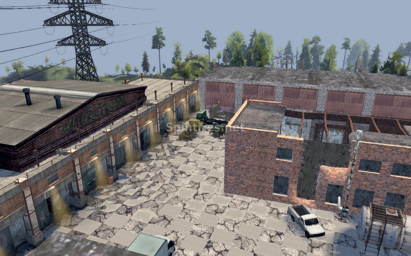 Карта «Лесозаводск» версия 5.2 для Spintires 03.03.16