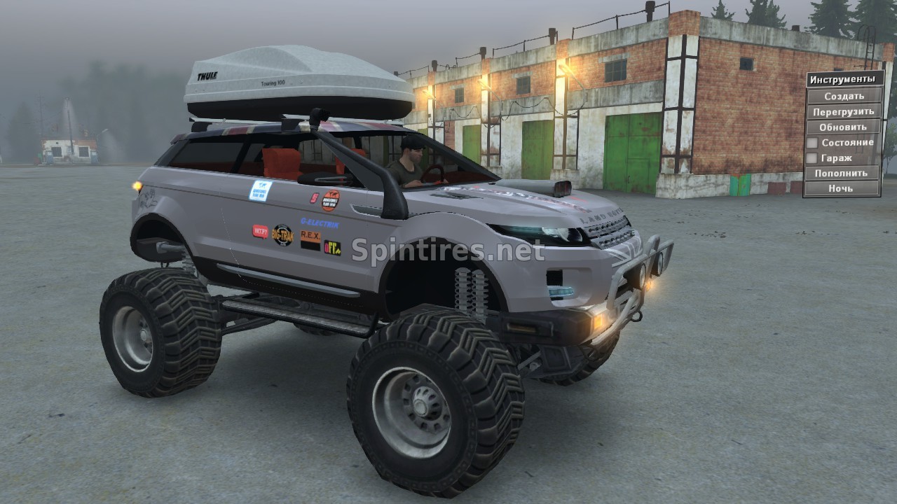 Land Rover Evoque LRX «Lifted» версия 17.12.16 для Spintires 03.03.16