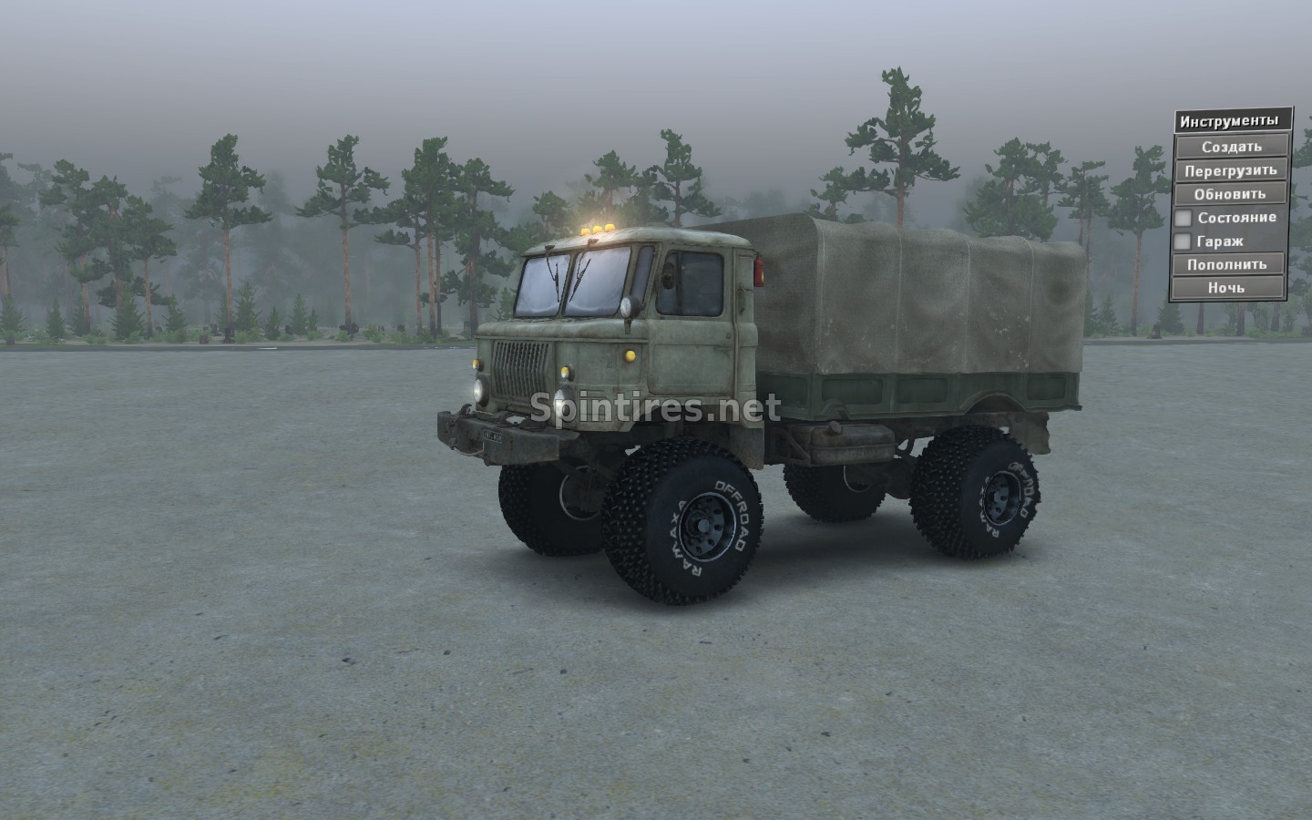 Газ-66 «RAMAXA» версия 15.12.16 для Spintires 03.03.16