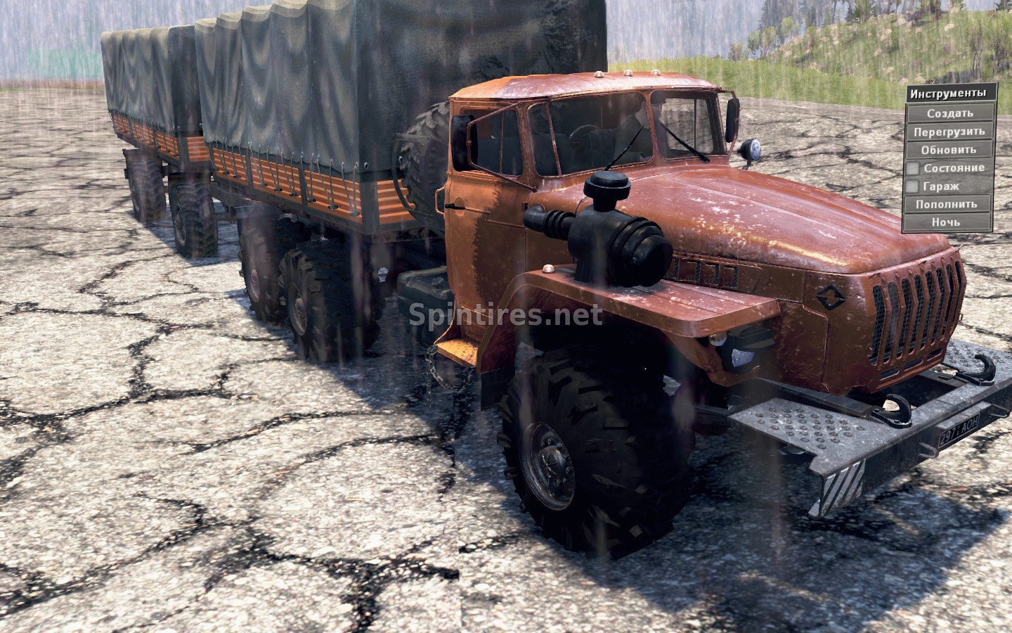 Мод Урал-4320 версия 1.0 для Spintires 03.03.16