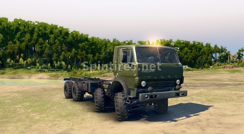 Мод КамАЗ-6350 «Мустанг» версия 1.0 для Spintires 03.03.16