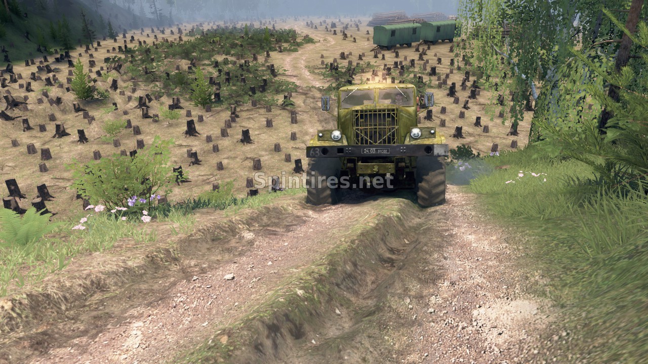 Карта «Переезд» версия 03.03.16 для Spintires 03.03.16