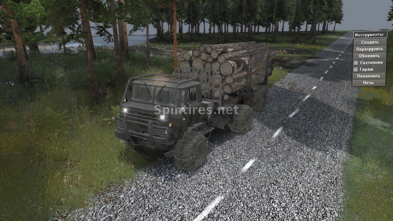 Газ-66 «Вездеход» версия 24.11.16 для Spintires 03.03.16