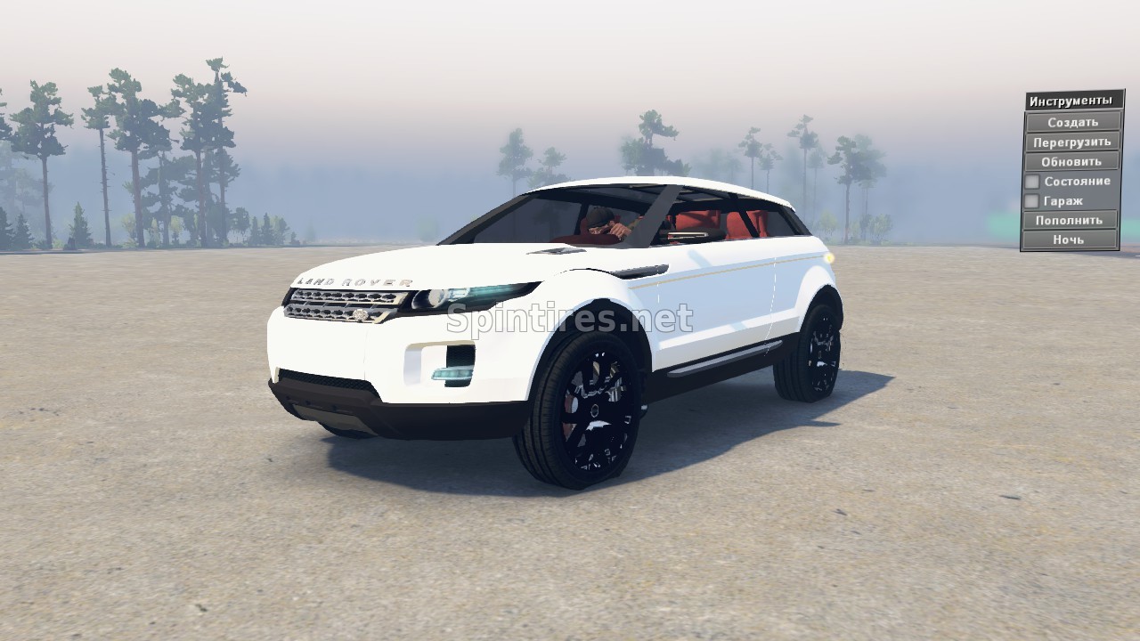 Range Rover Evoque LRX «Parquetrider» версия 14.12.16 для Spintires 03.03.16