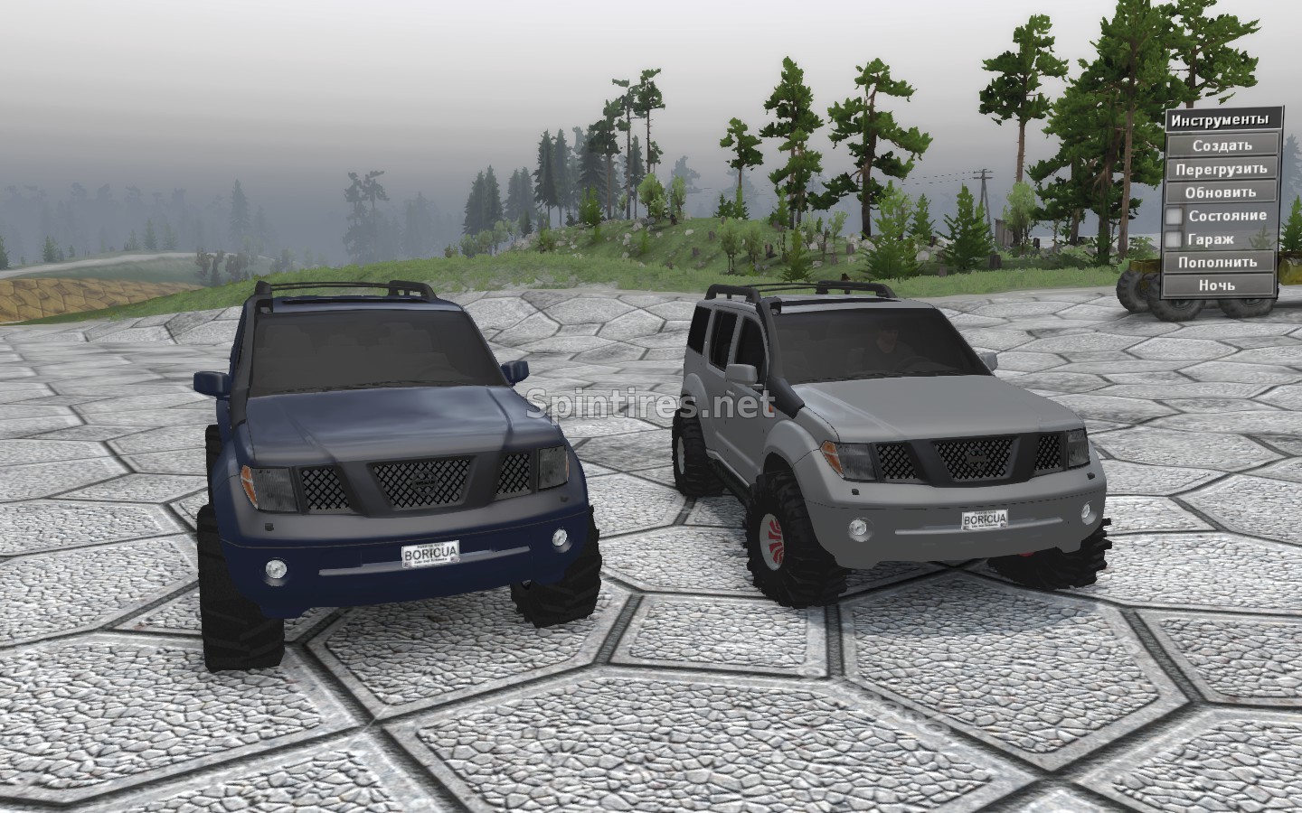 Мод Nissan Pathfinder 2009 версия 08.12.16 для Spintires 03.03.16