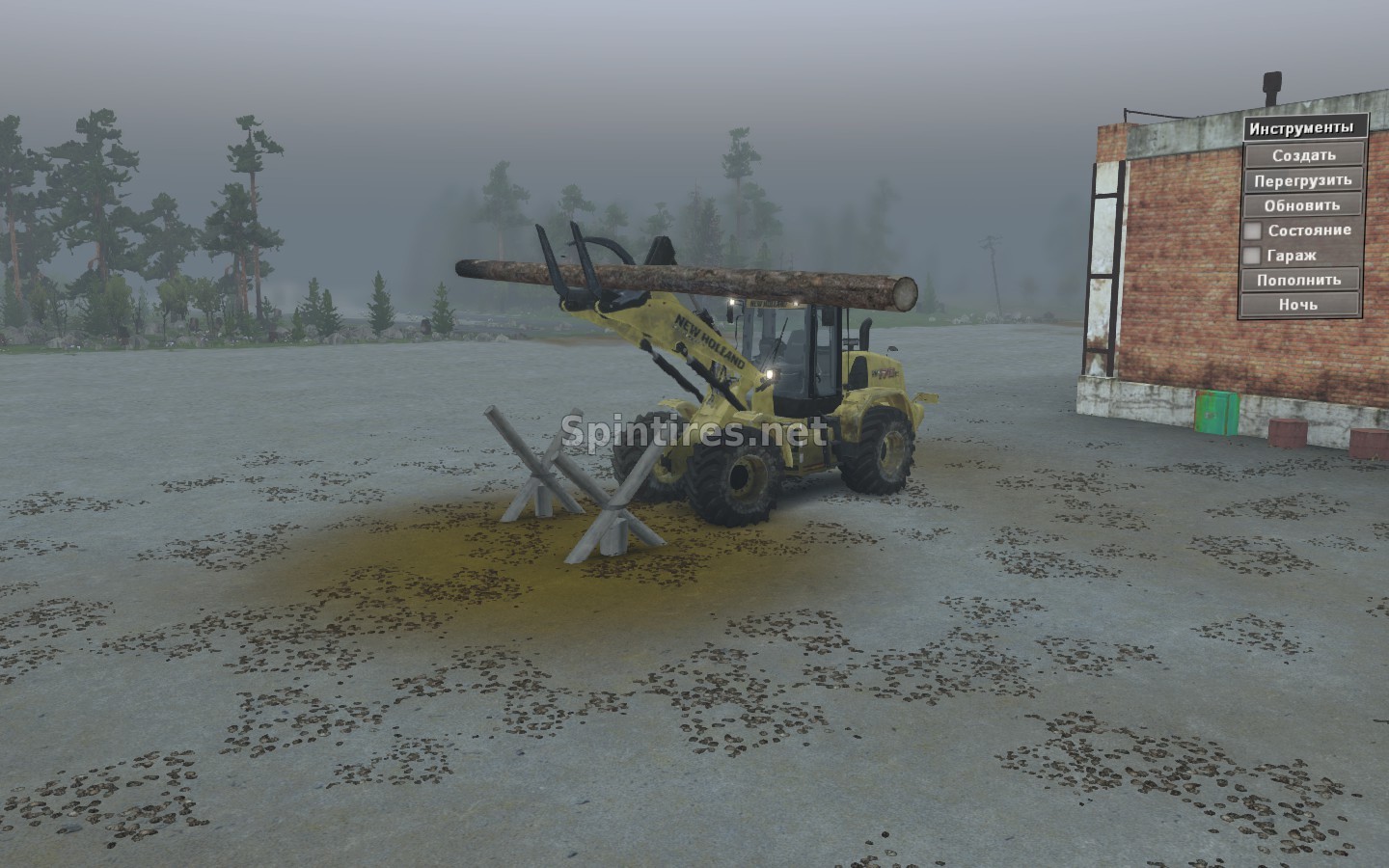 New Holland W170C версия 14.12.16 для Spintires 03.03.16