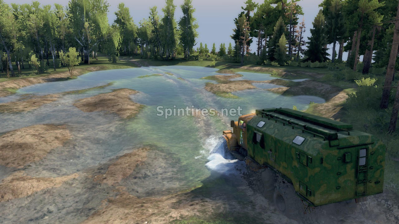Карта «Болотина» версия 1.1 для Spintires 03.03.16