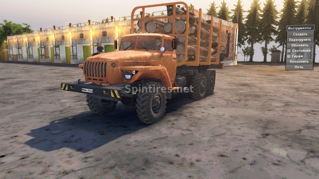 Урал-4320-10 версия 22.12.16 для Spintires 03.03.16