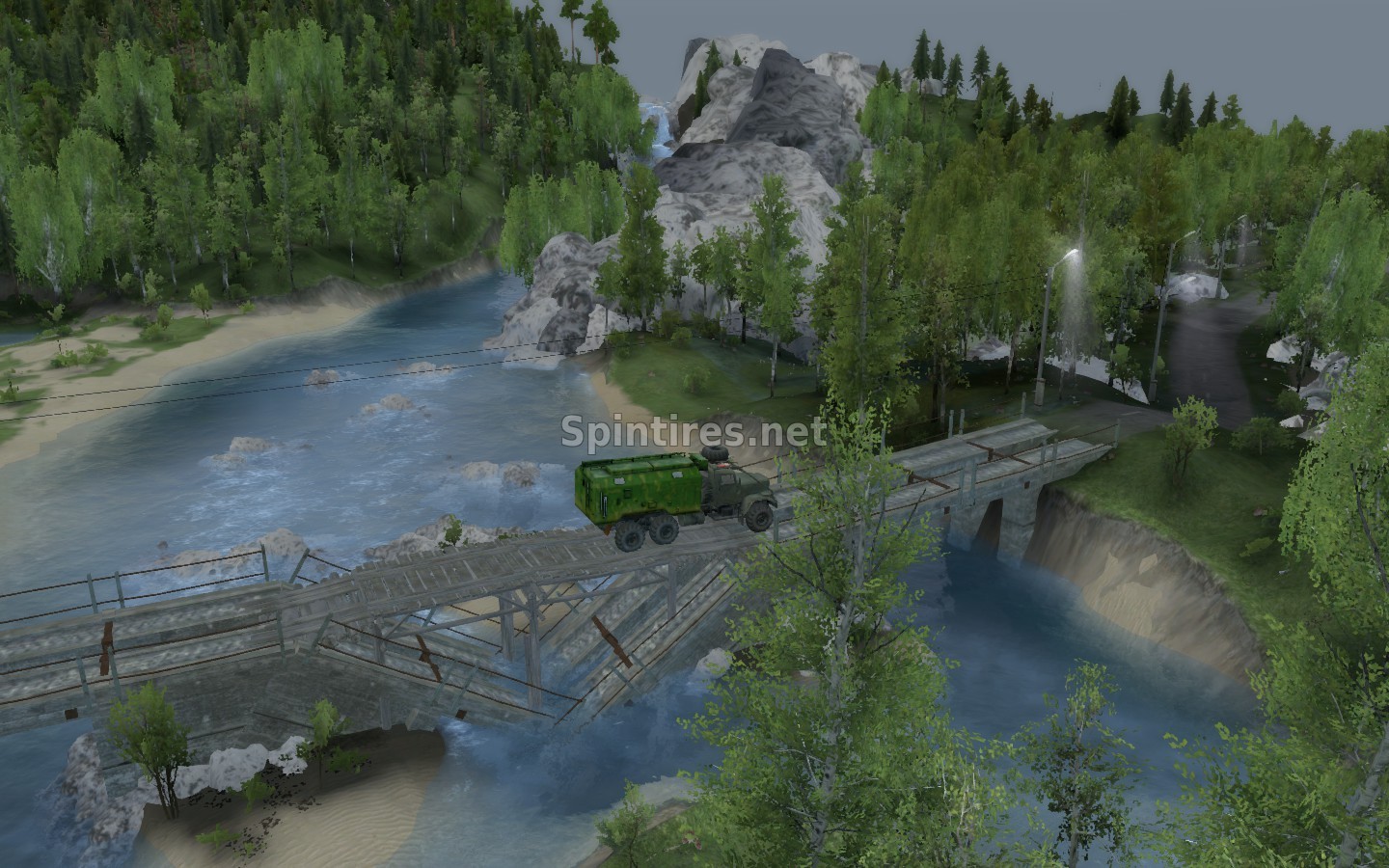 Карта «Road dust» (Пыль дорог) версия 1.0 для Spintires 03.03.16