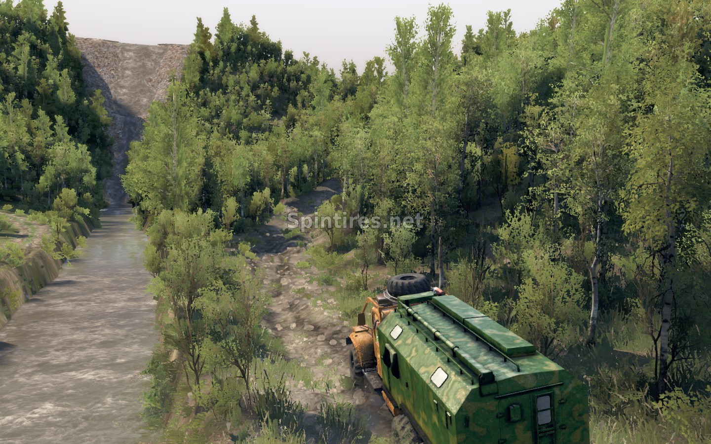 Карта «Тёмные стоки» версия 1.0 для Spintires 03.03.16