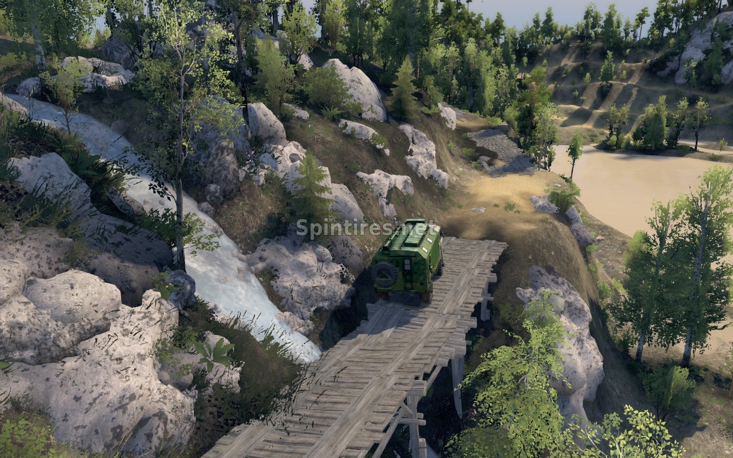 Карта «Не спи за рулём» версия 1.0 для Spintires 03.03.16