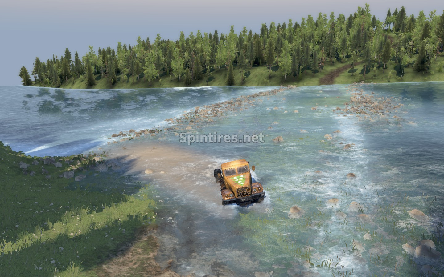 Карта «Саксагань» для Spintires 03.03.16