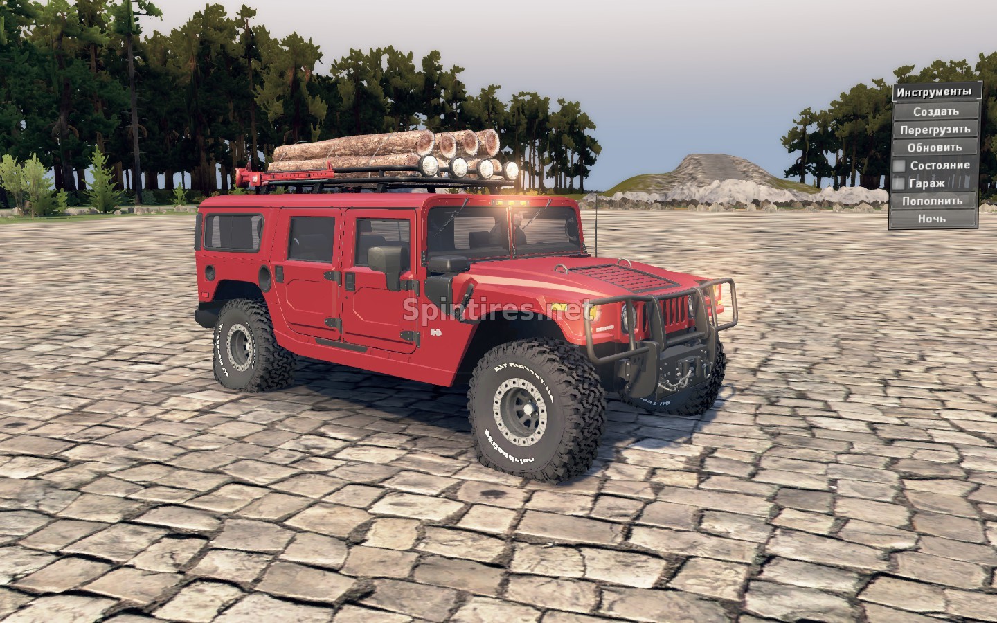 Мод Hummer H1 версия 3.0 для Spintires 03.03.16