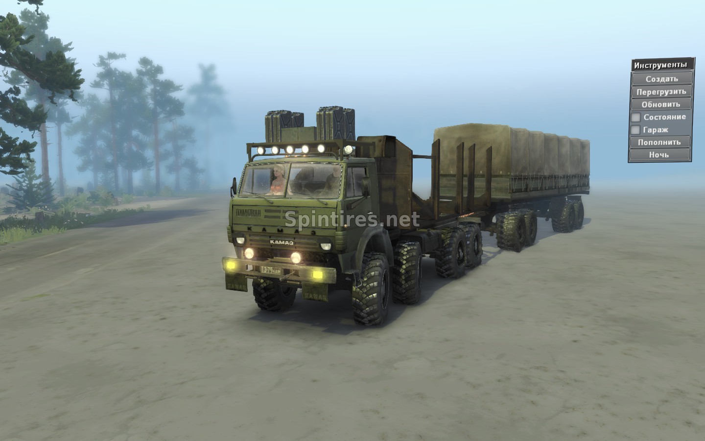 КамАЗ-63501 8x8 версия 30.01.17 для Spintires 03.03.16