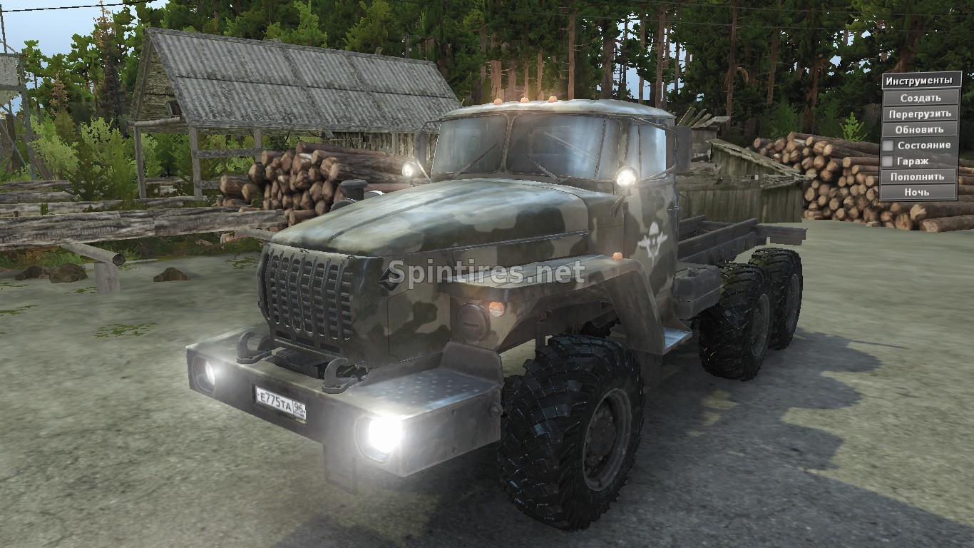 Урал-4320-10 Обновление 03.02.17 для Spintires v03.03.16