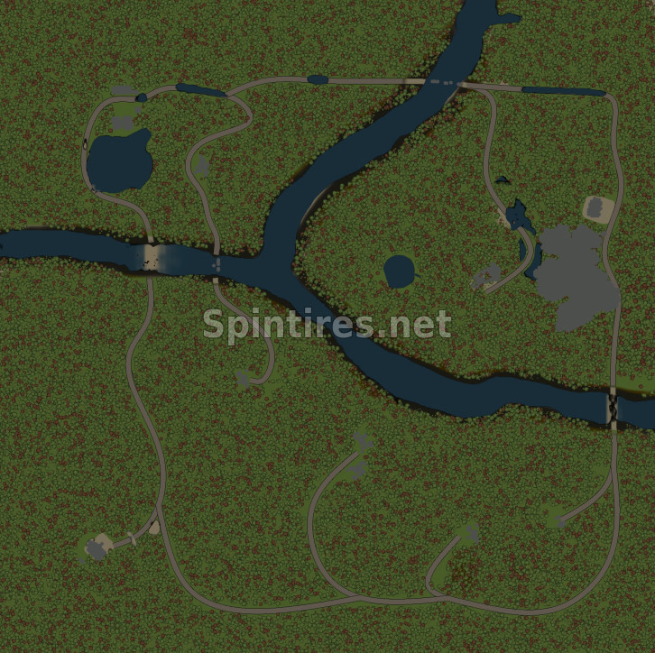 Карта «10 RUS» для Spintires 03.03.16