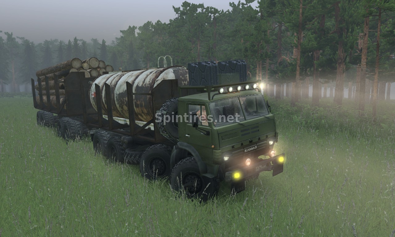 КамАЗ-63501 8x8 и 6x6 для Spintires 03.03.16