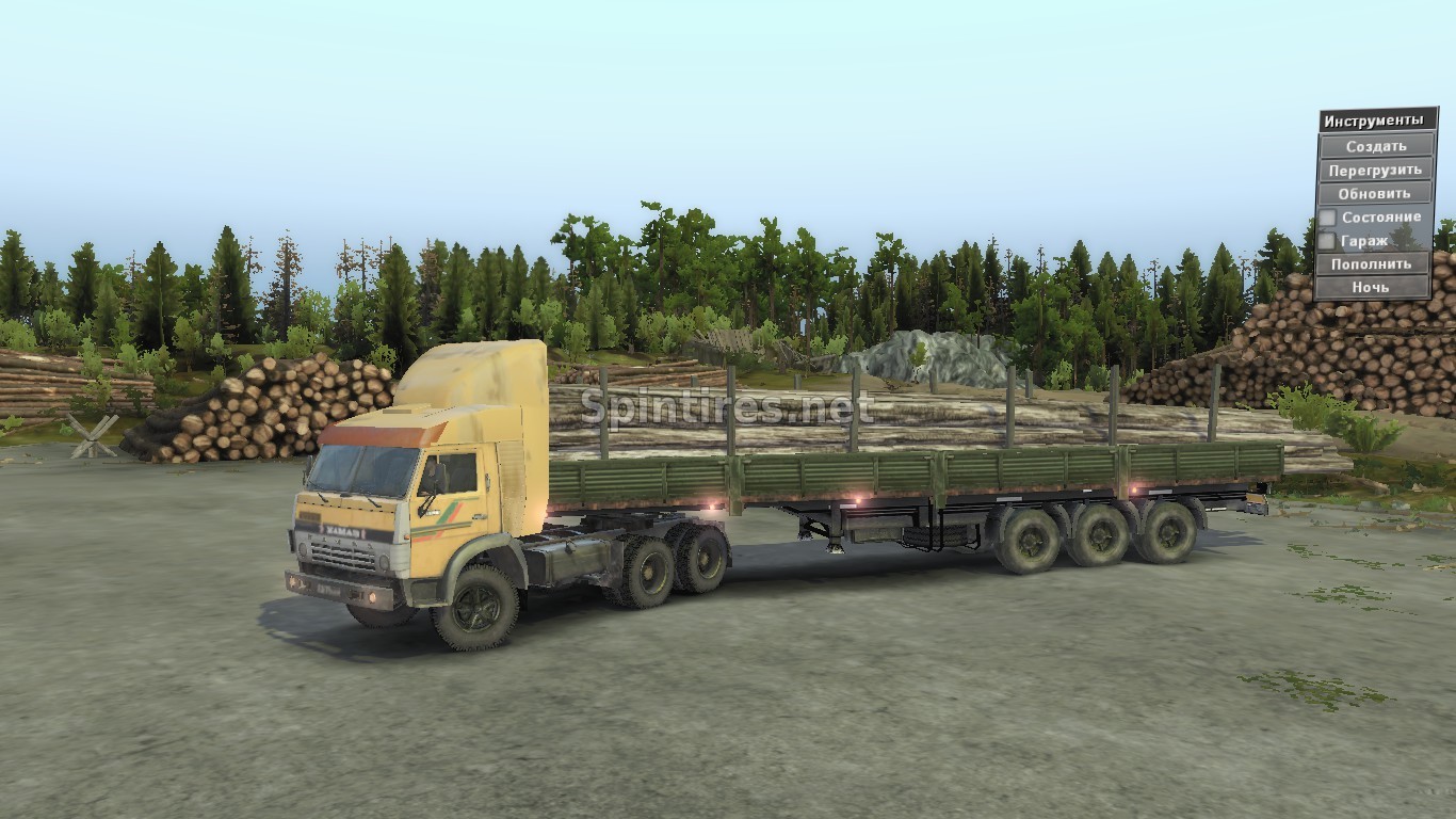 КамАЗ-5511 6x4 для Spintires v03.03.16