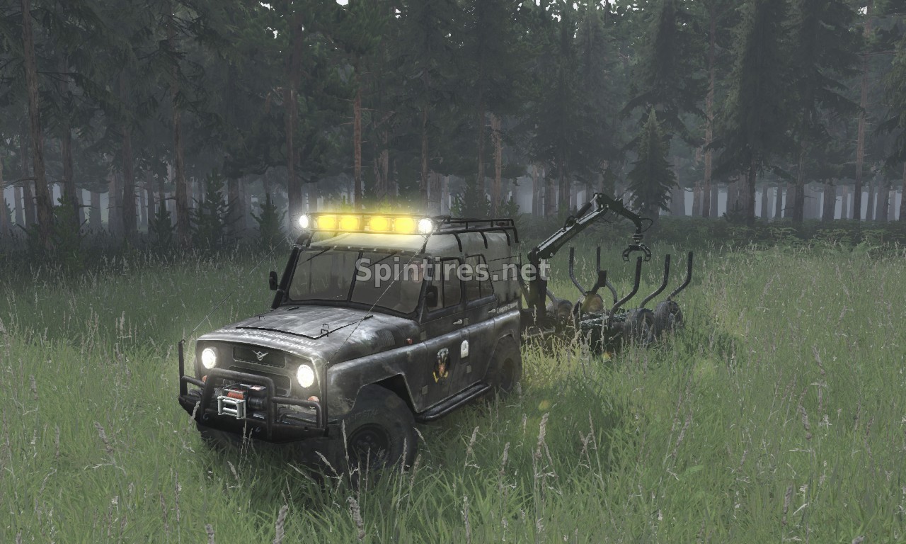 Уаз-469 «Overhawl» (обновленный 01.02.17) для Spintires 03.03.16