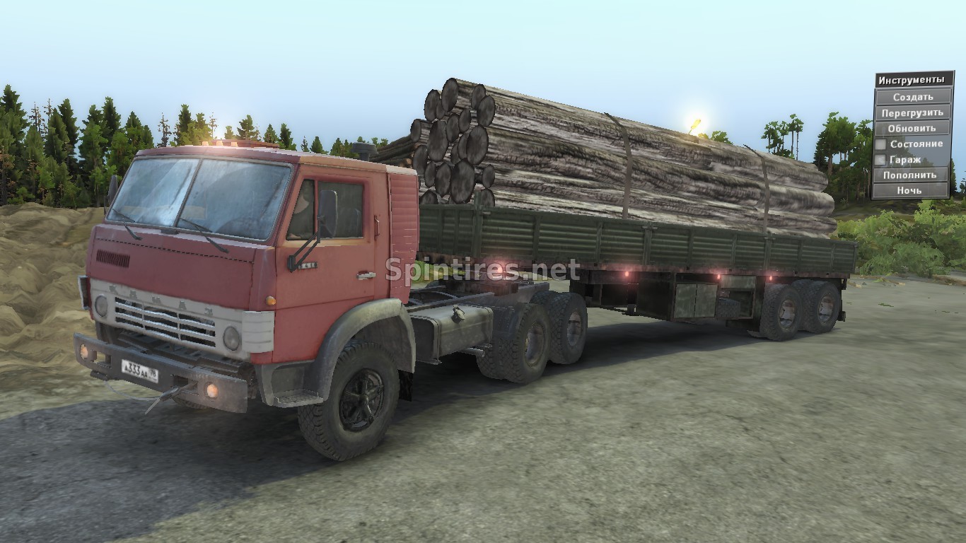 КамАЗ-5410 6x4 для Spintires v03.03.16