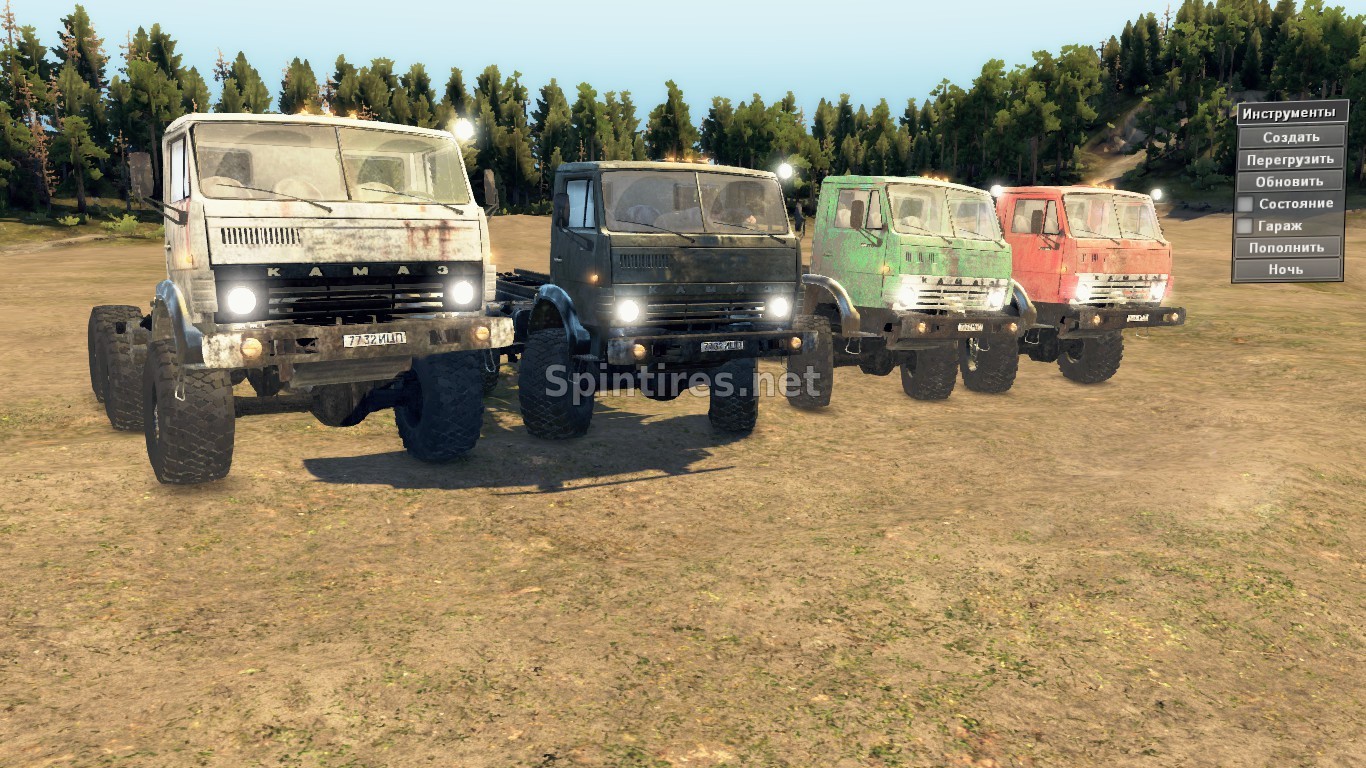 Камаз-43101 Обновление 02.02.17 для Spintires V03.03.16