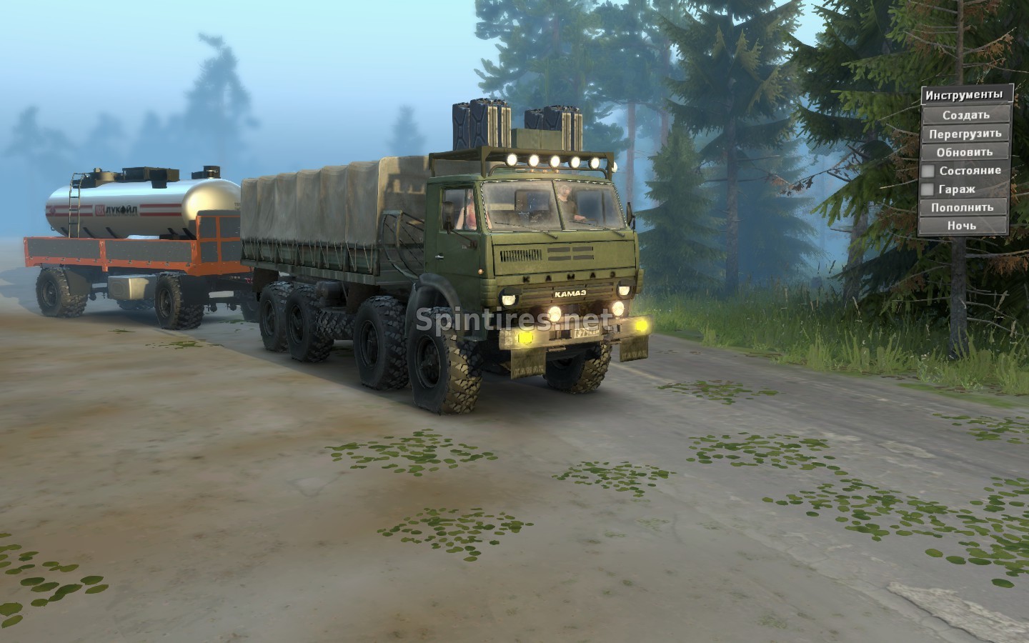 КамАЗ-63501 8x8 и 6x6 версия 02.02.17 для Spintires 03.03.16