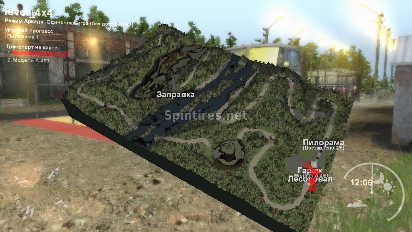 Карта «4x4» для Spintires v03.03.16