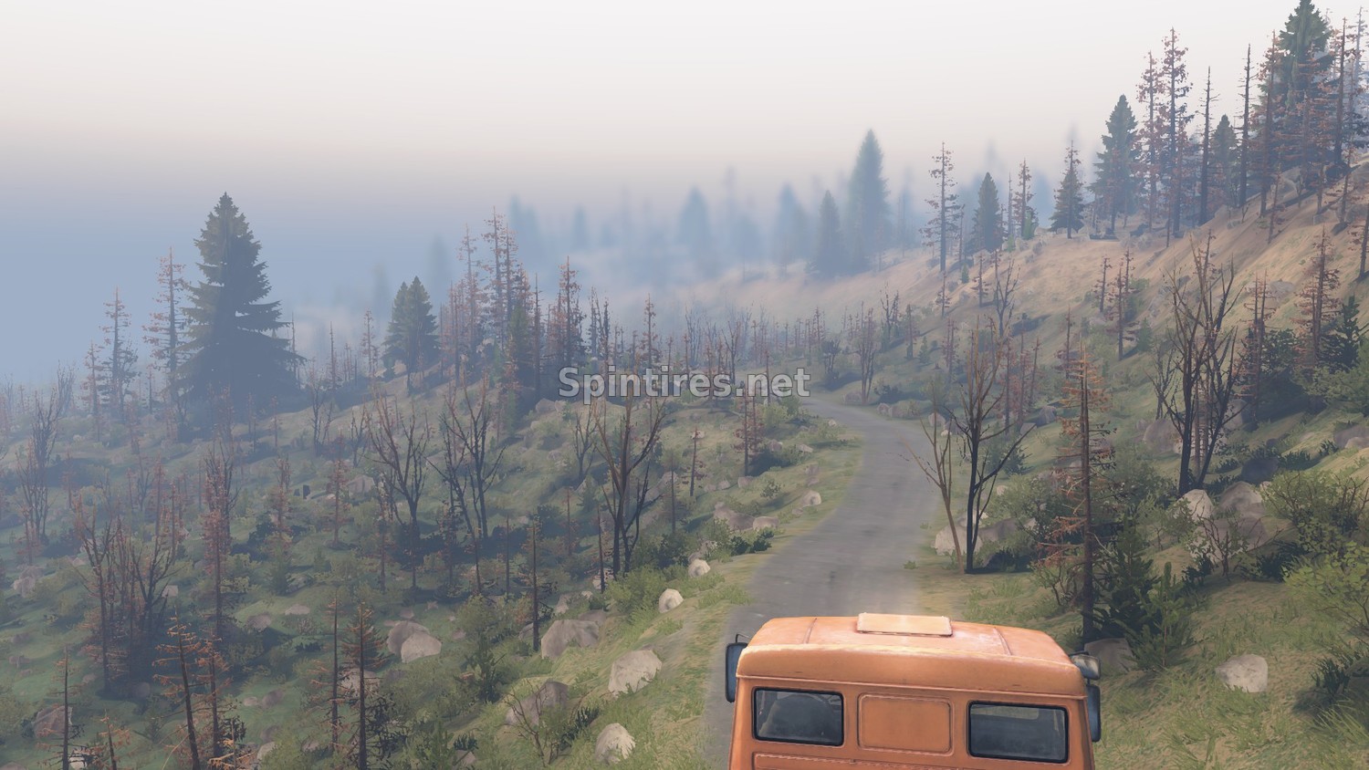 Карта " Серпантин " для Spintires 03.03.16