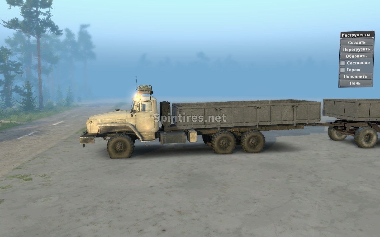 УРАЛ-4320-1912-40 VLANO для Spintires 03.03.16