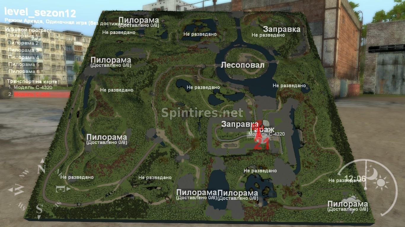 Карта «Сезон 12» для Spintires v03.03.16
