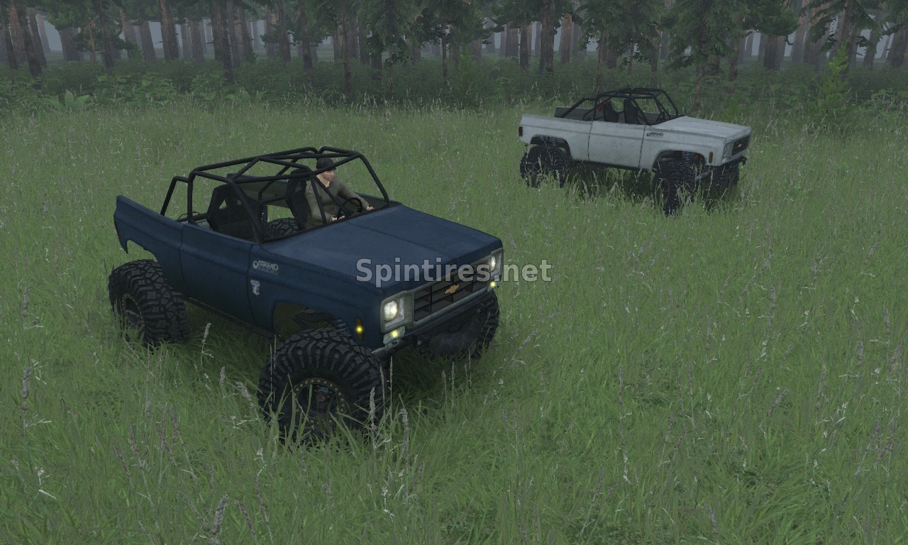 Nix Chevy K5 Crawler для Spintires 03.03.16