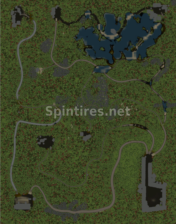 Карта «Крот» (Исправленная) для Spintires 03.03.16