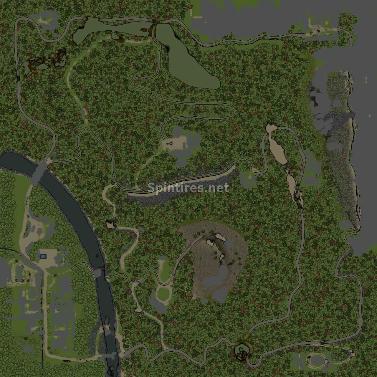 Карта «Село» для Spintires v03.03.16