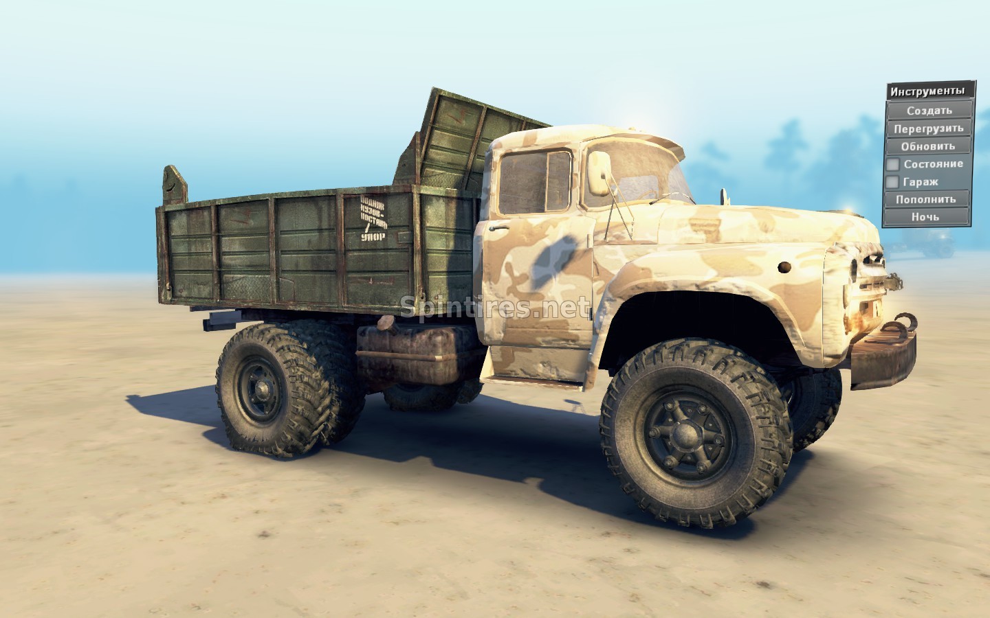 Зил-130-2 (ДВУХМОСТОВЫЙ) для Spintires 03.03.16