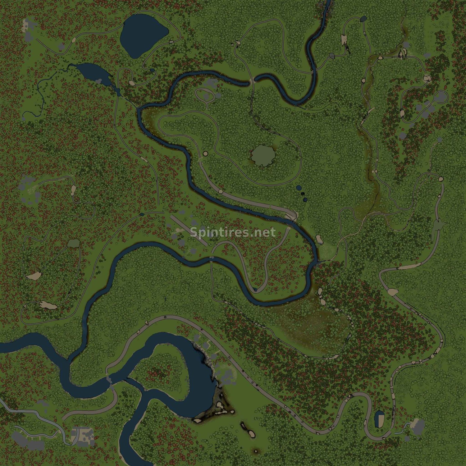 Карта «Волга» для Spintires v03.03.16