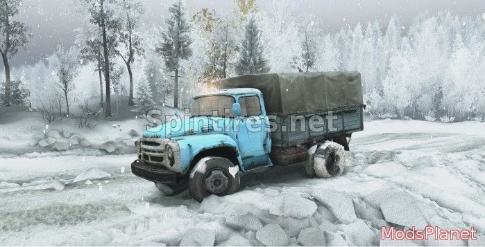 Мод "Зима" версия 1.4 для Spintires 03.03.16