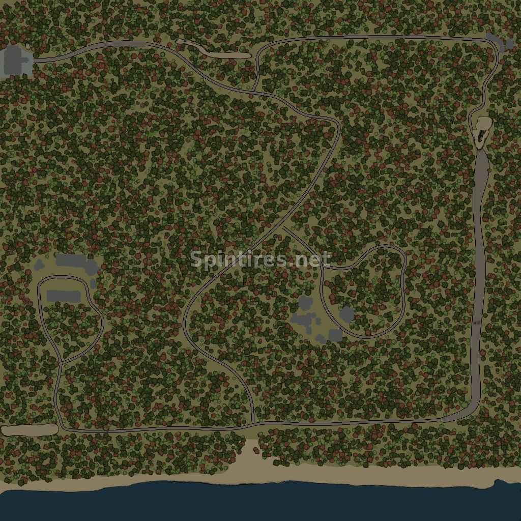 Карта «Ладога» V2 для Spintires v03.03.16