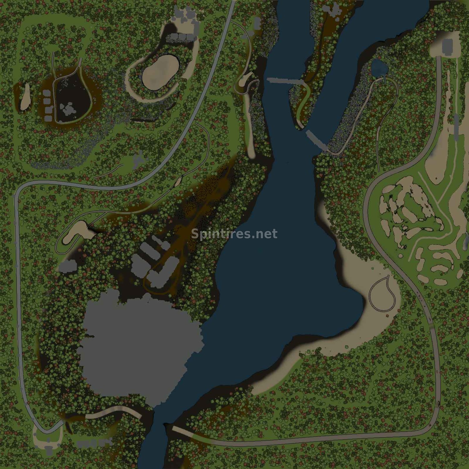 Карта «Mapa3» для Spintires v03.03.16