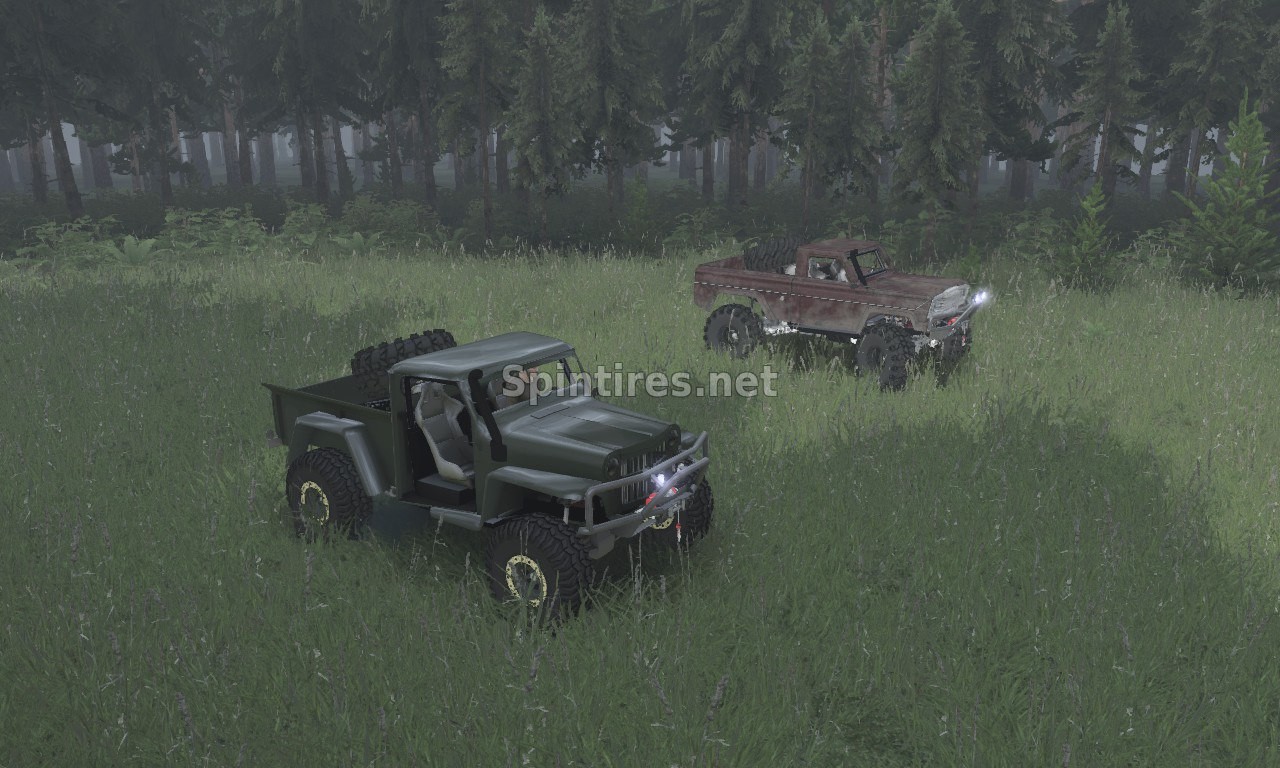 WILLYS PICKUP CRAWLER 1960 для Spintires v03.03.16