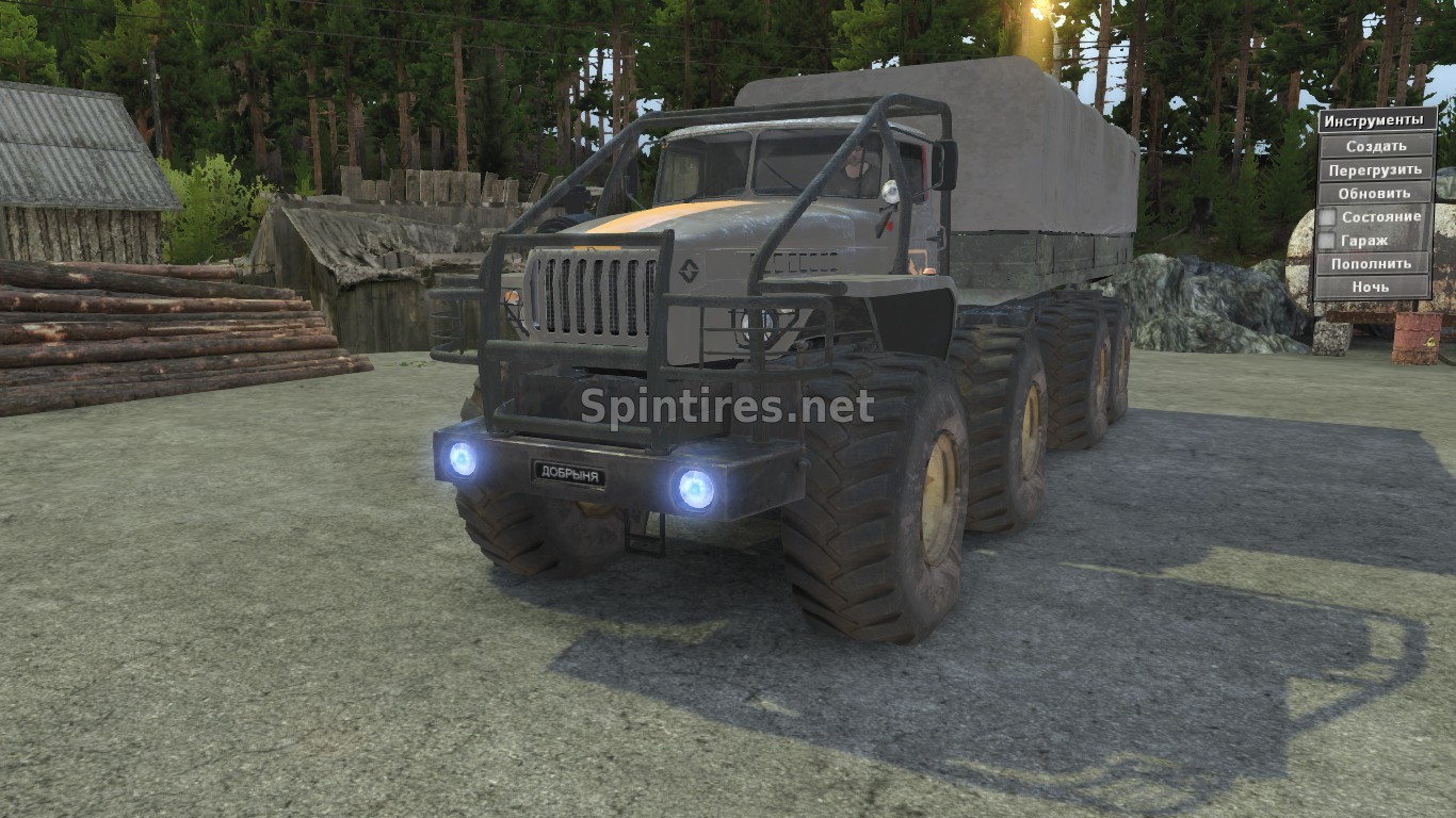 Урал-6614 Добрыня 2 Обновление 16.02.17 для Spintires v03.03.16