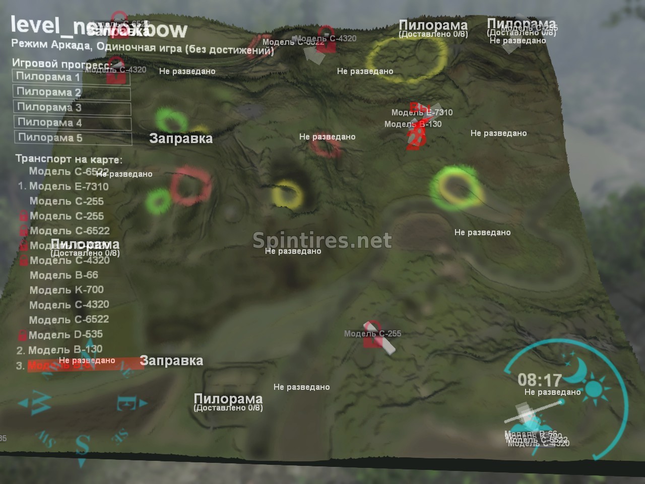 Карта «Oldoxbow» для Spintires v03.03.16