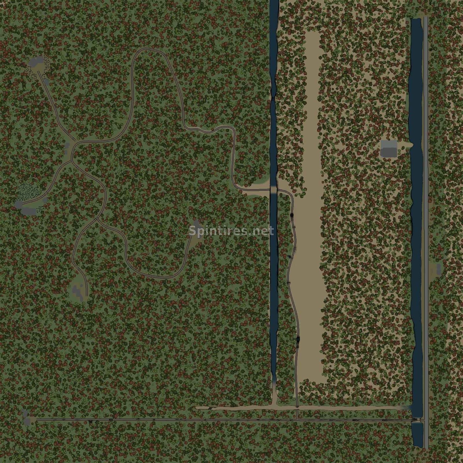 Карта «Газопровод» для Spintires v03.03.16