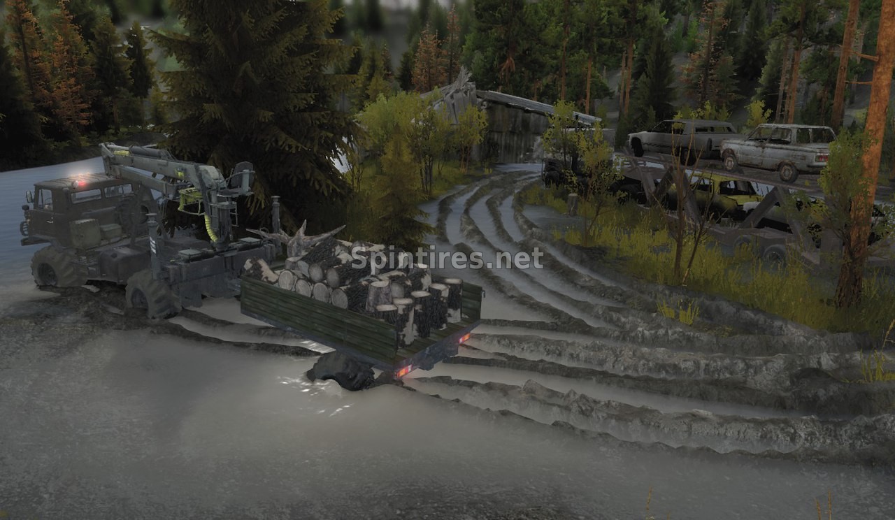 Карта «Дамба Труника 3» для Spintires v03.03.16